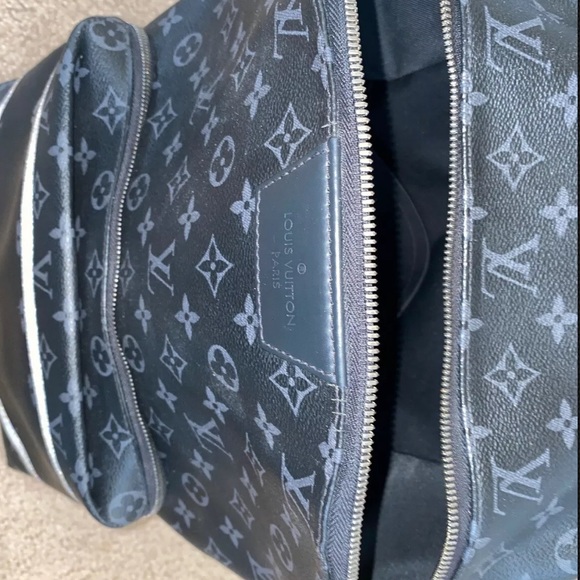 Authentic Louis Vuitton black backpack - Picture 5 of 5
